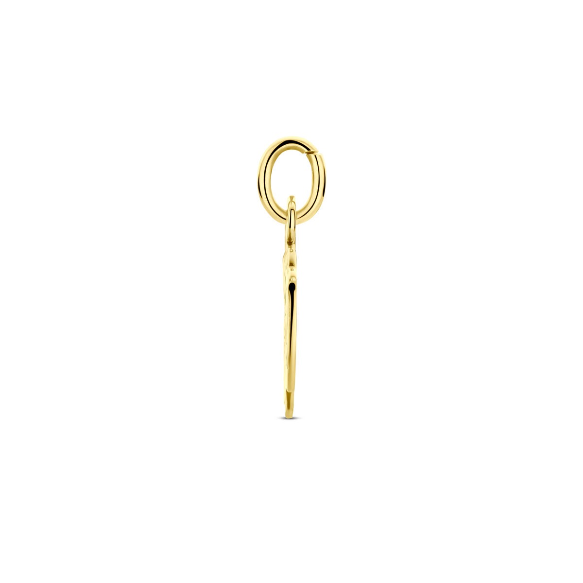 colgante de oro amarillo cabeza infantil