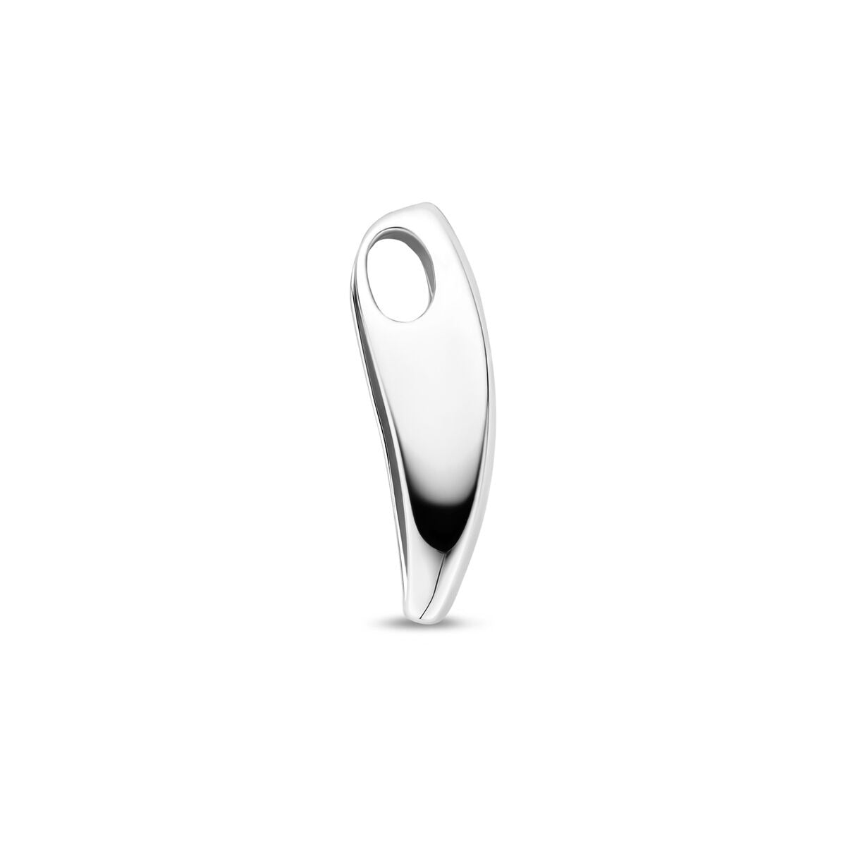 Colgante de mujer en plata con diamante cultivado en laboratorio – rodiado 18 mm