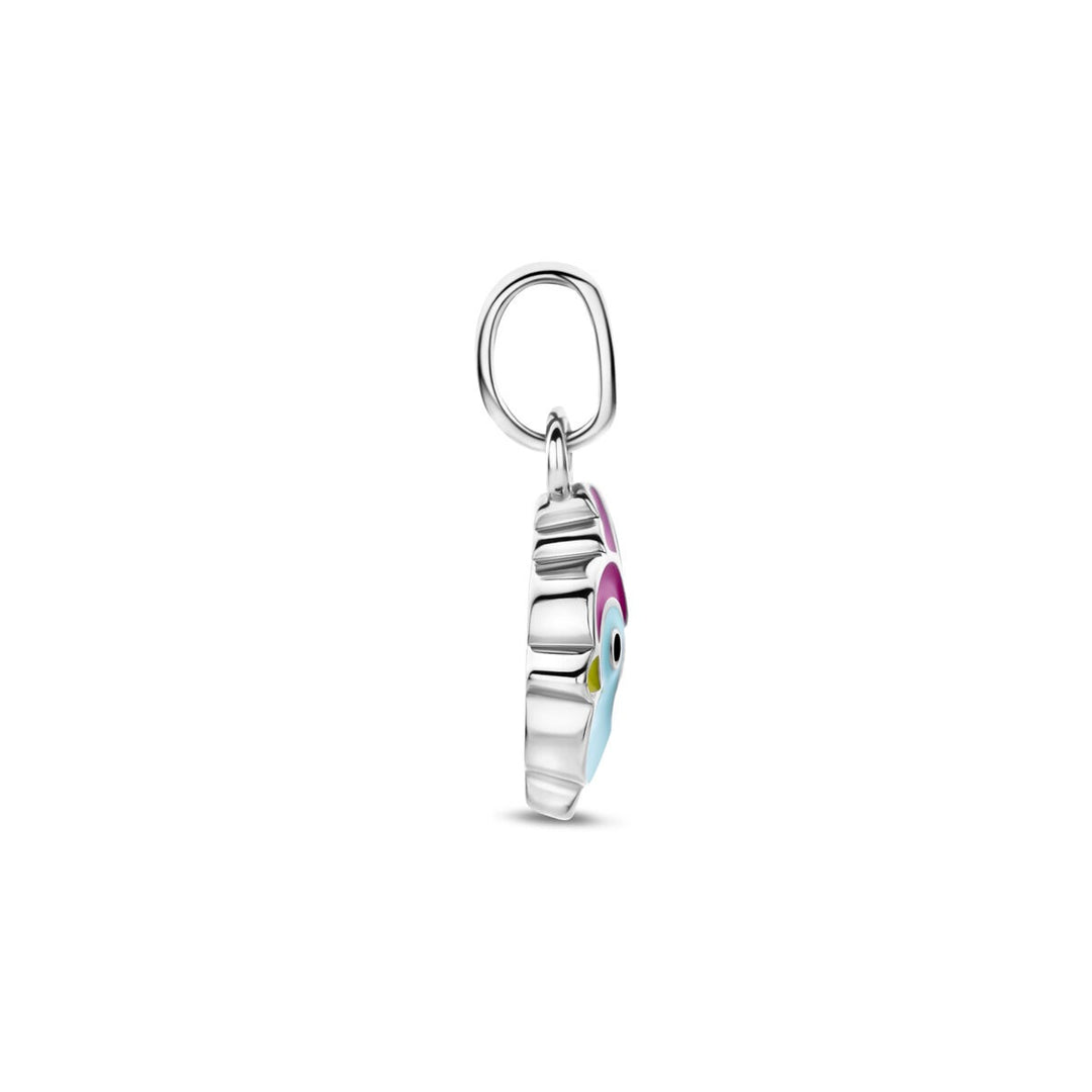Zilveren kinder hanger met vogeltje – gerhodineerd 925