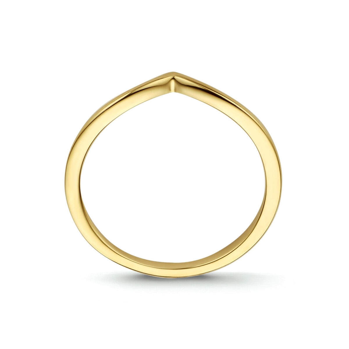 Anillo de oro amarillo 4mm