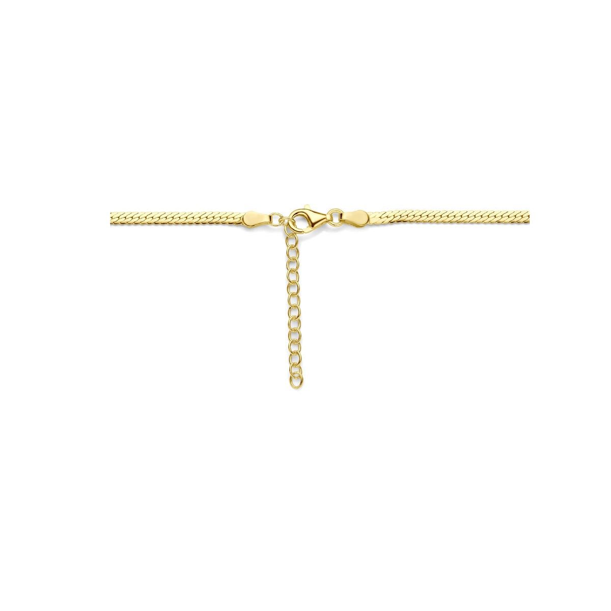 Collar gourmette chapado en oro - Collares de mujer