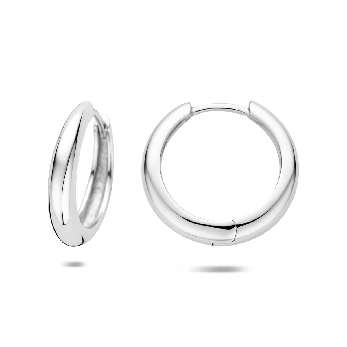 Aros de plata 925 rodiados