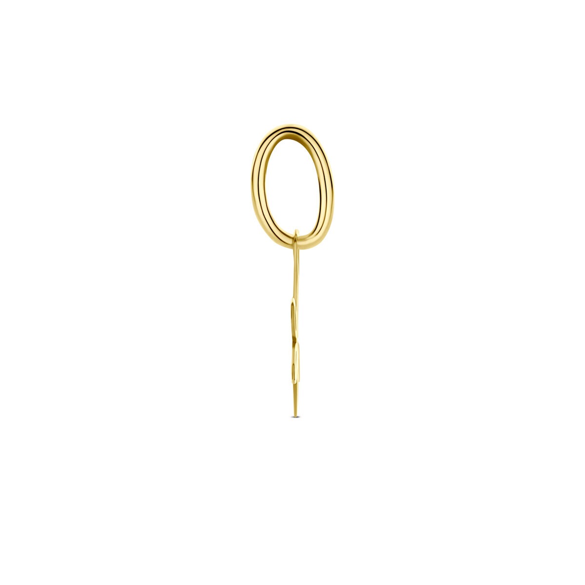 colgante cruz de oro amarillo 14k