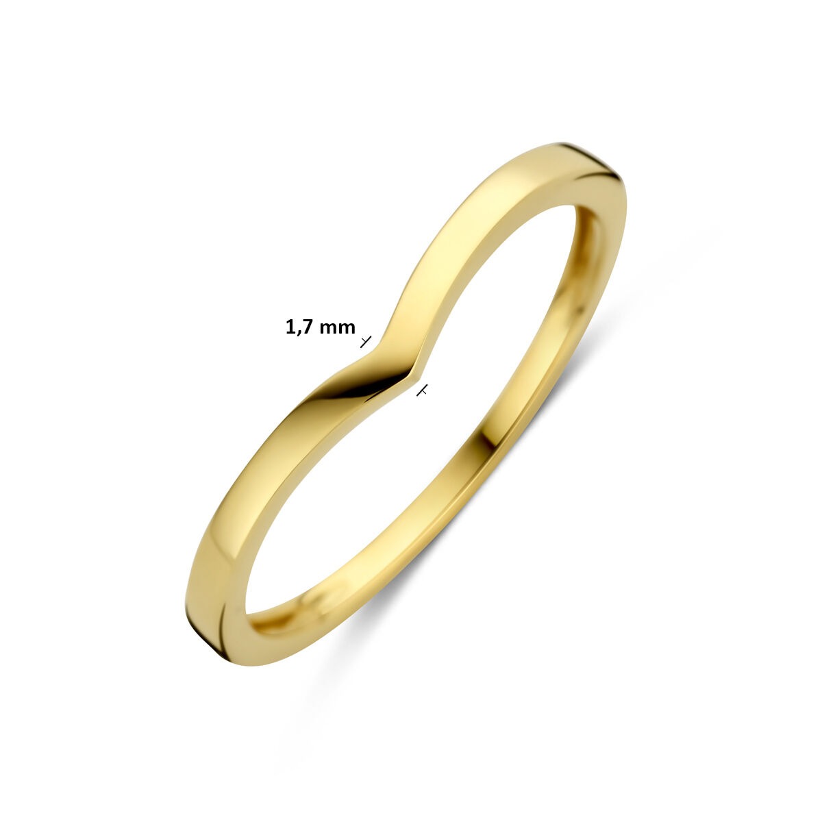 Anillo de mujer en oro – 14k oro amarillo