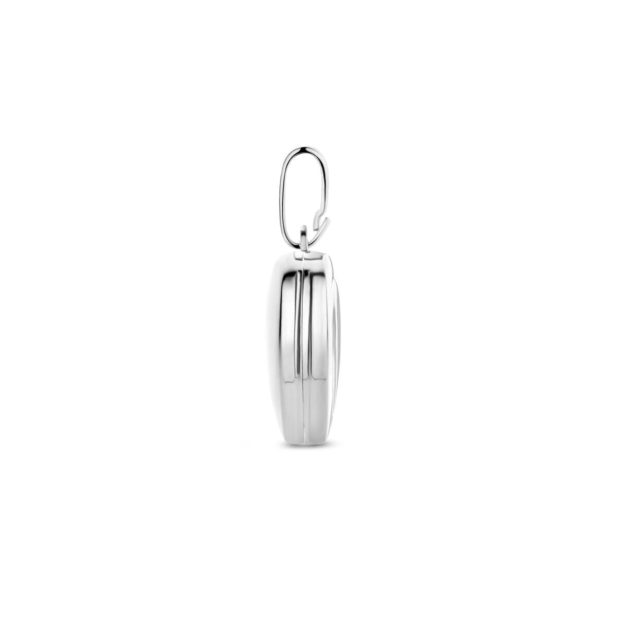 Medaillon en forma de corazón de plata – plata 925 rodiada