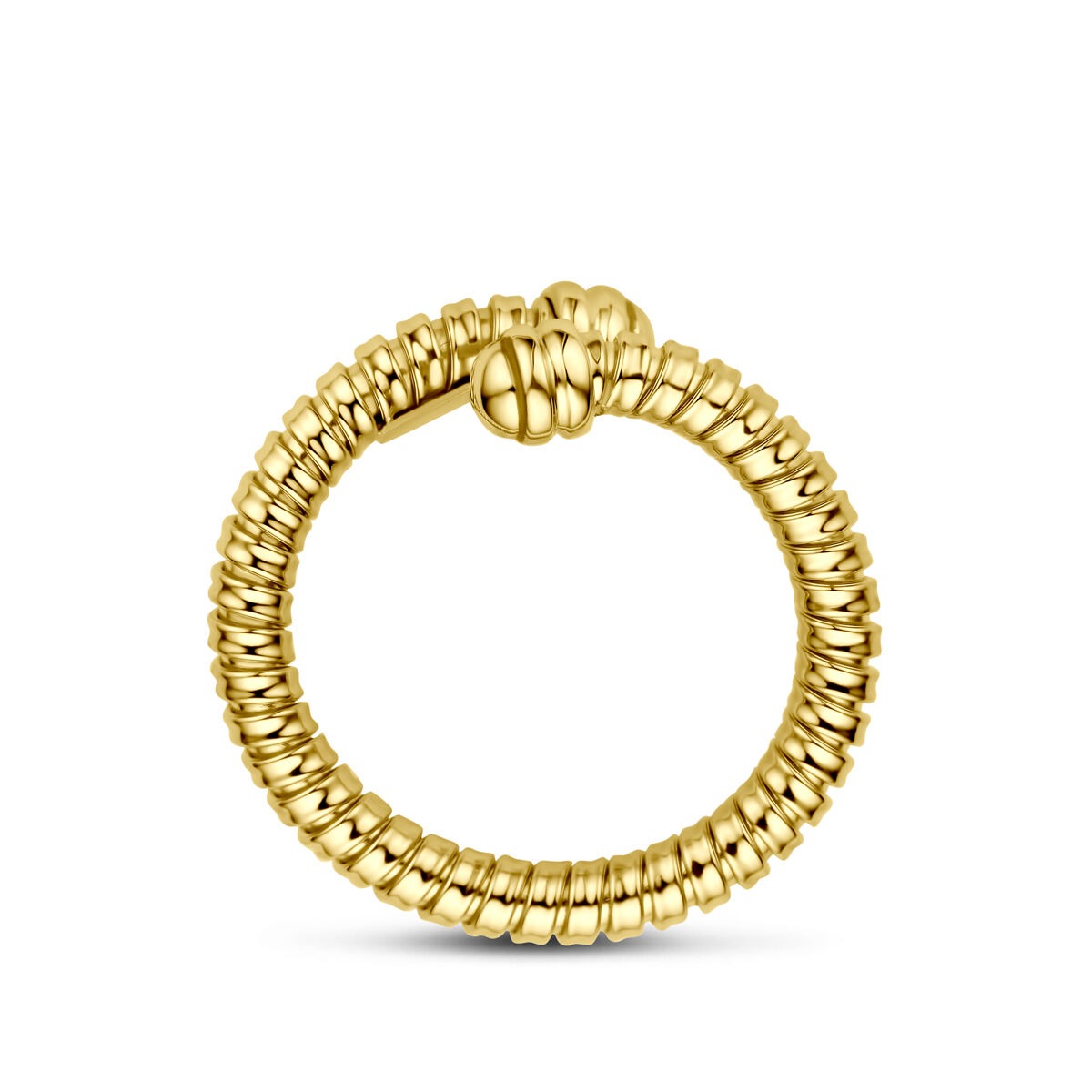 Anillo de oro amarillo 11 mm de mujer