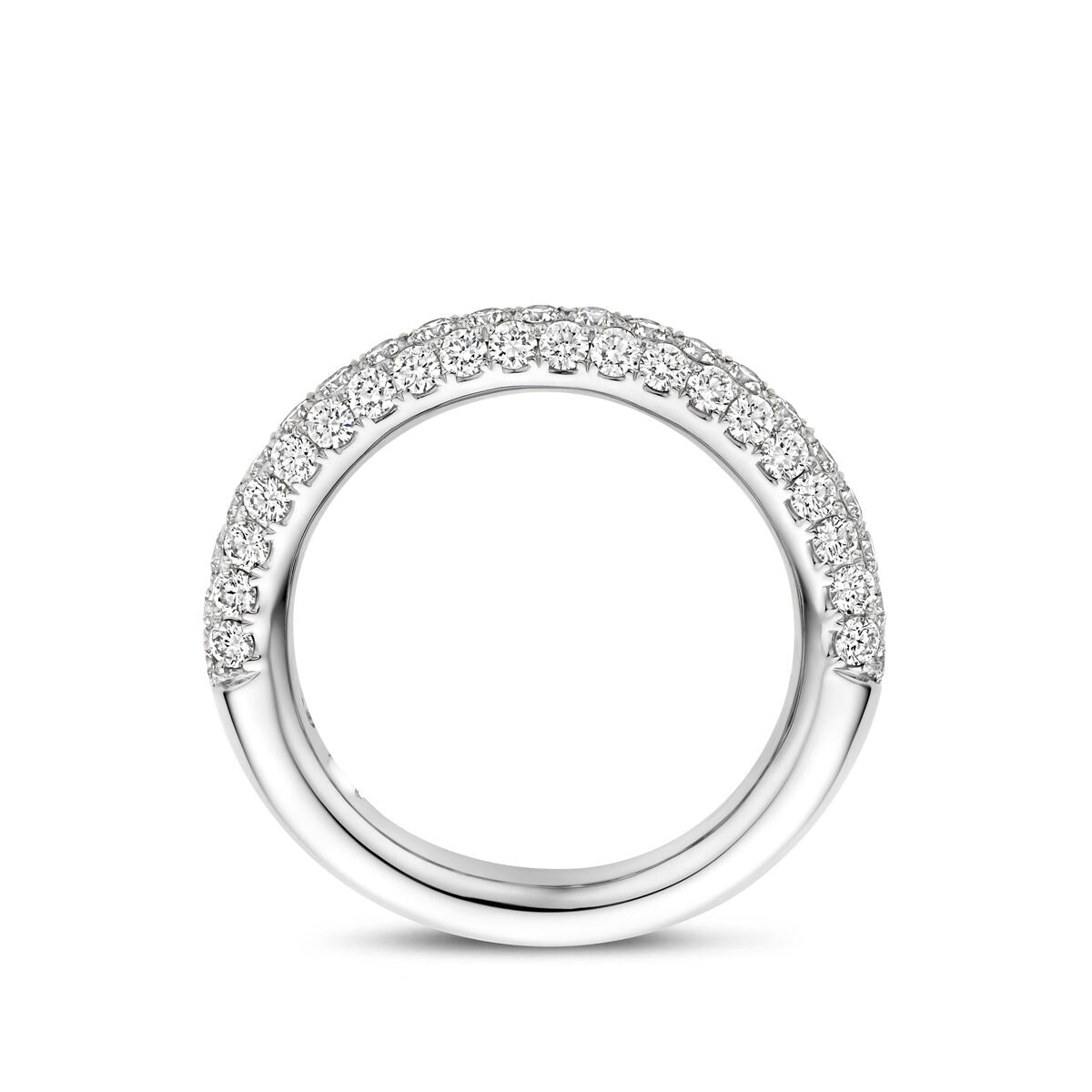 anillo de oro blanco con diamante 1.24ct