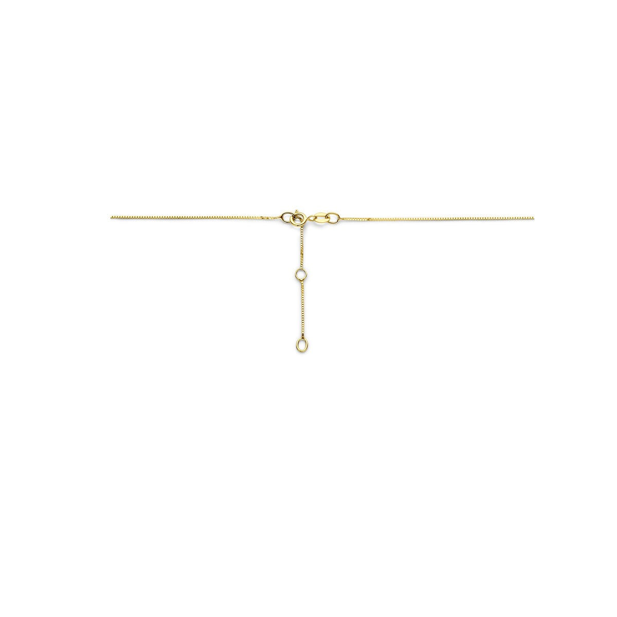 Collar de oro 14k con circonitas – Montaje de Entourage