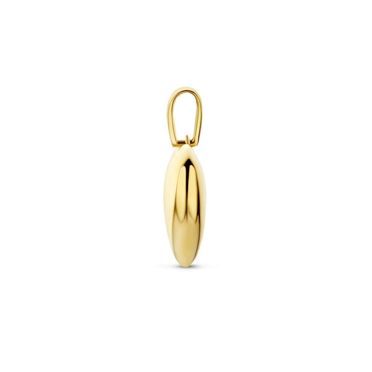 colgante de oro – 14k en forma de corazón