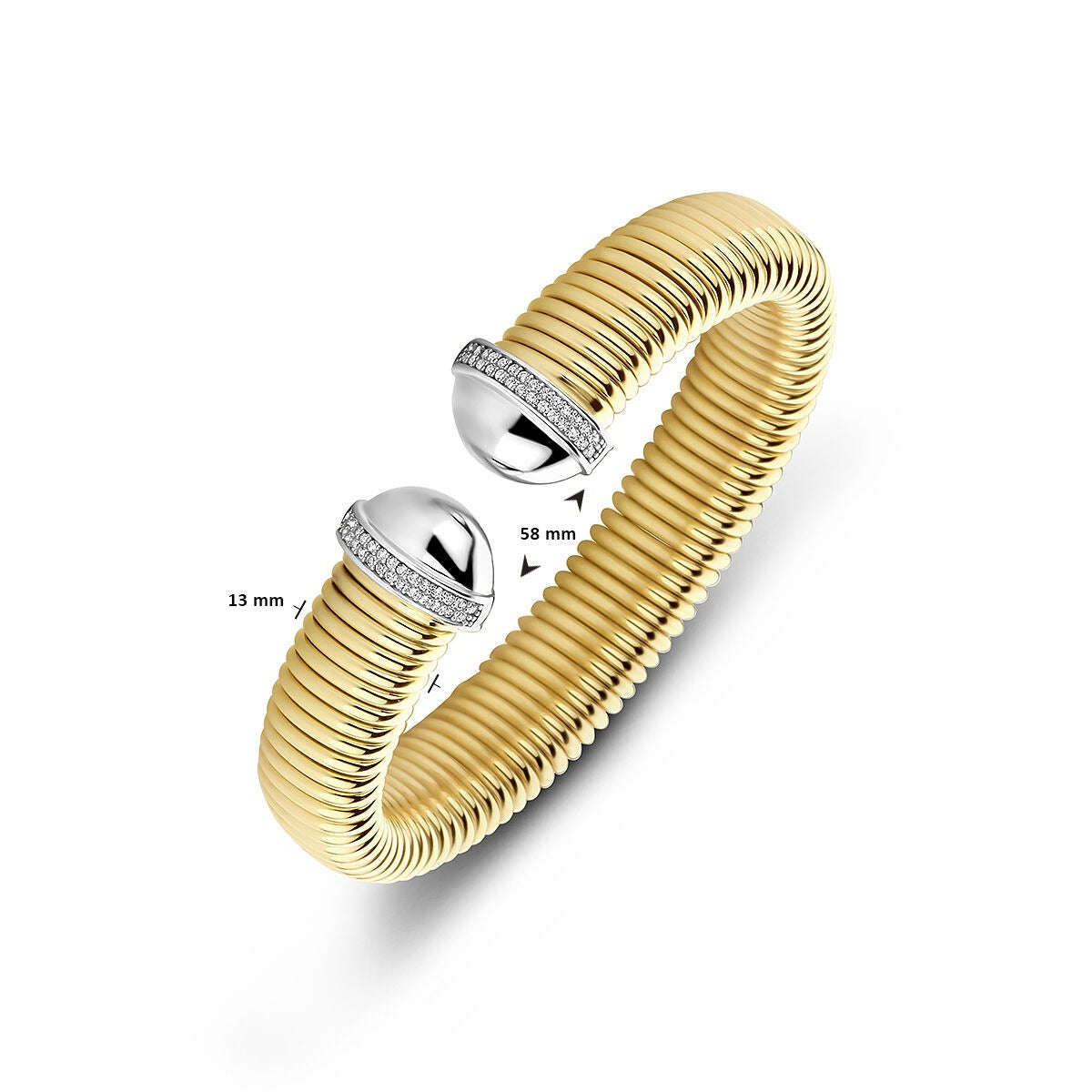 Pulsera de plata 925 con cierre de circonita