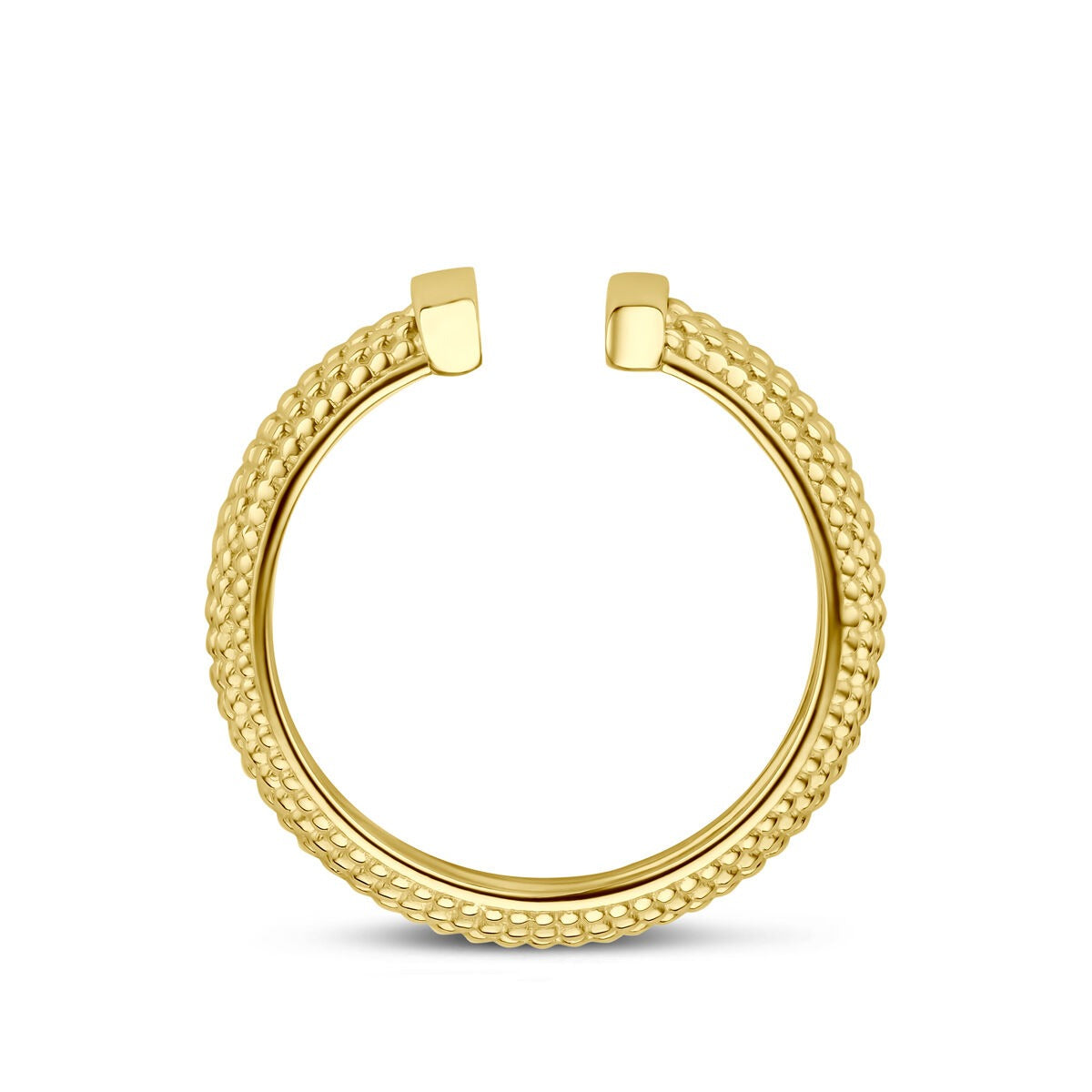 anillo de mujer de oro amarillo de 14k