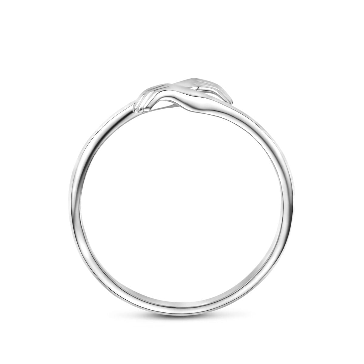 Anillo de mujer de plata 925 rodiado