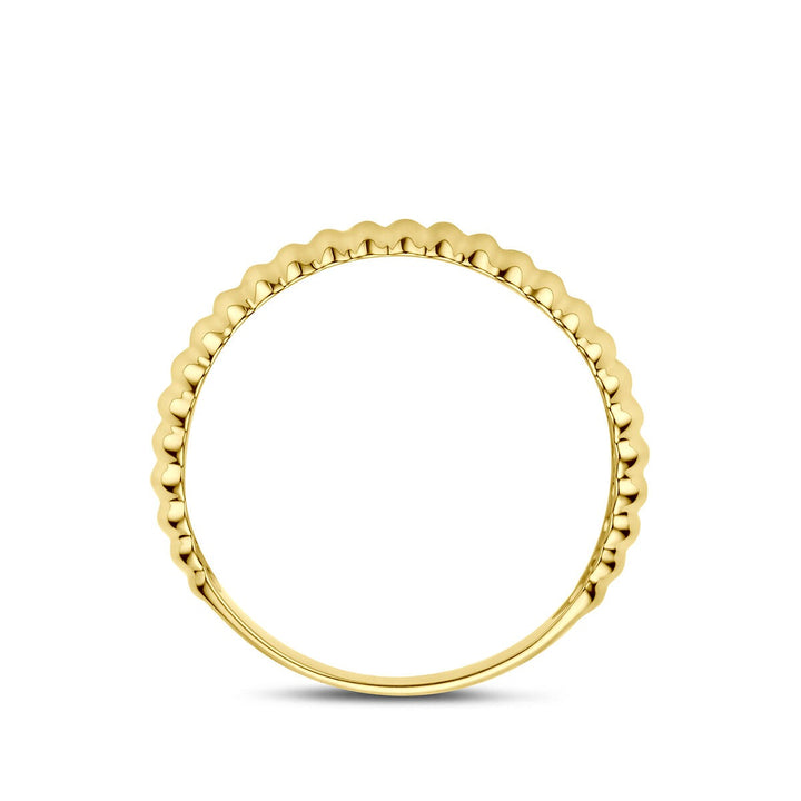 9k Geelgouden ring 4,5 mm
