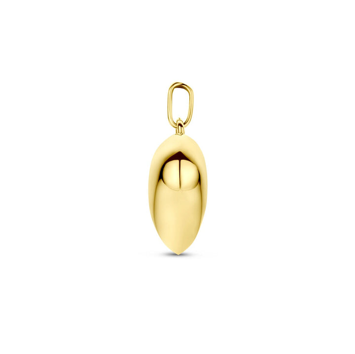 14k Geelgouden Hanger met Hart – 19.5mm Hoog