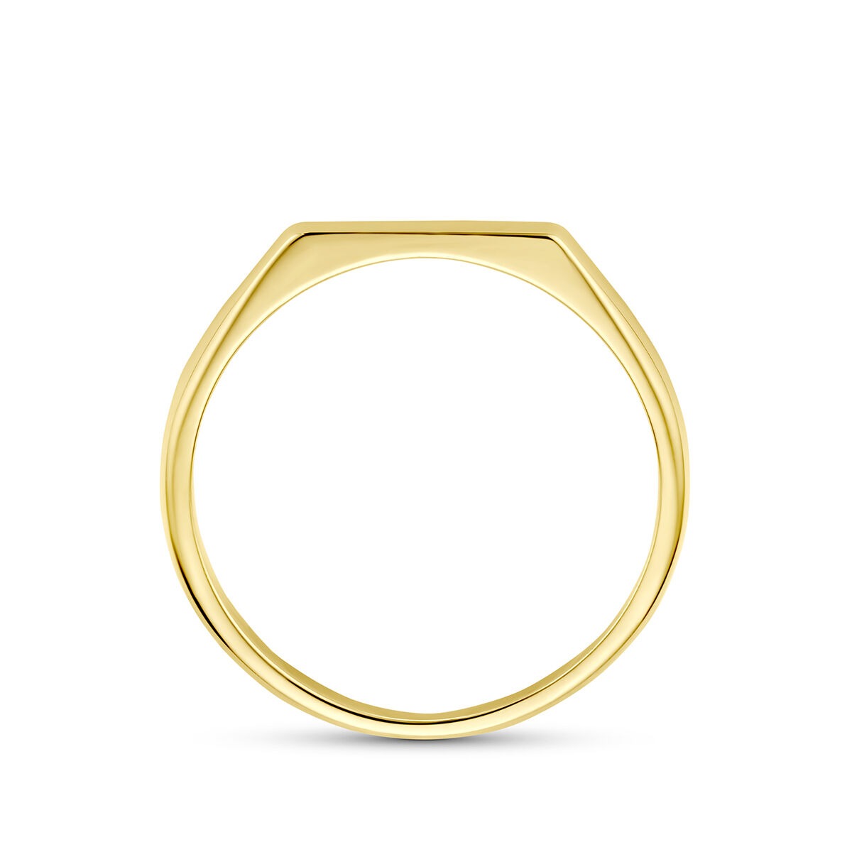 9k Geelgouden graveerring