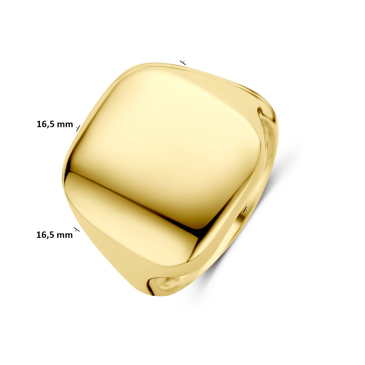 anillo de oro amarillo de 14k