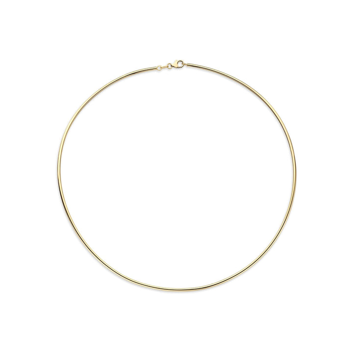 14k Geelgouden spang collier