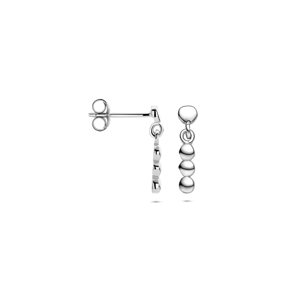 Pendientes de plata – rodiados en plata 925