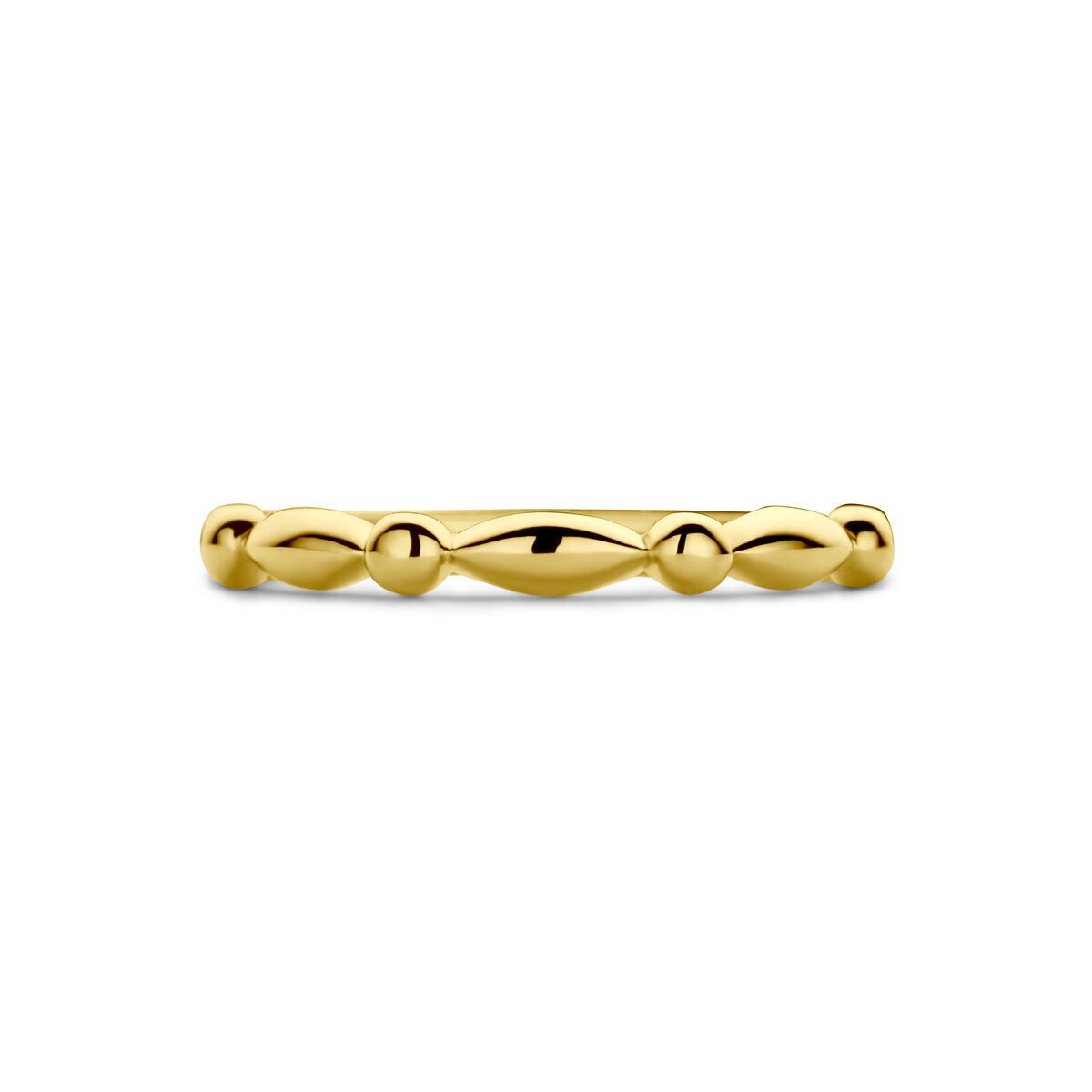 anillo de mujer de oro amarillo de 9k