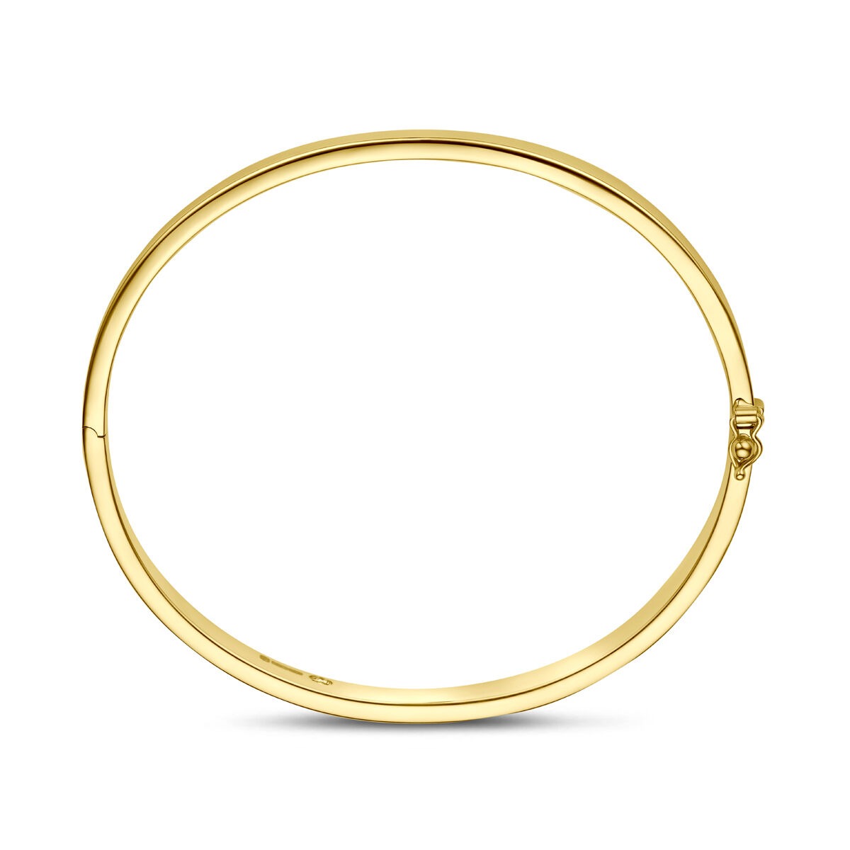 Brazalete de oro amarillo Silgold 6 mm de mujer