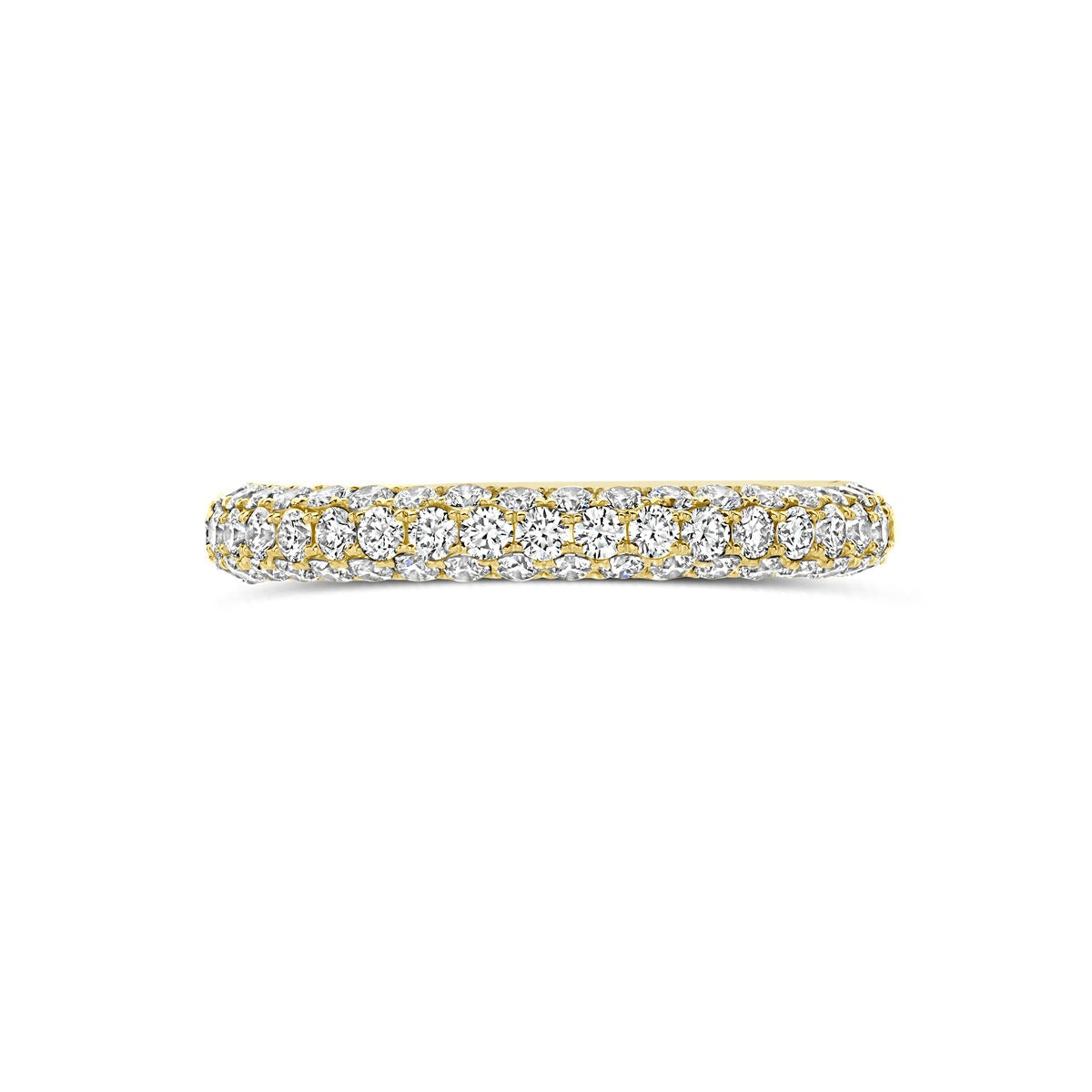 anillo de oro amarillo de 14k con diamante 1.24ct