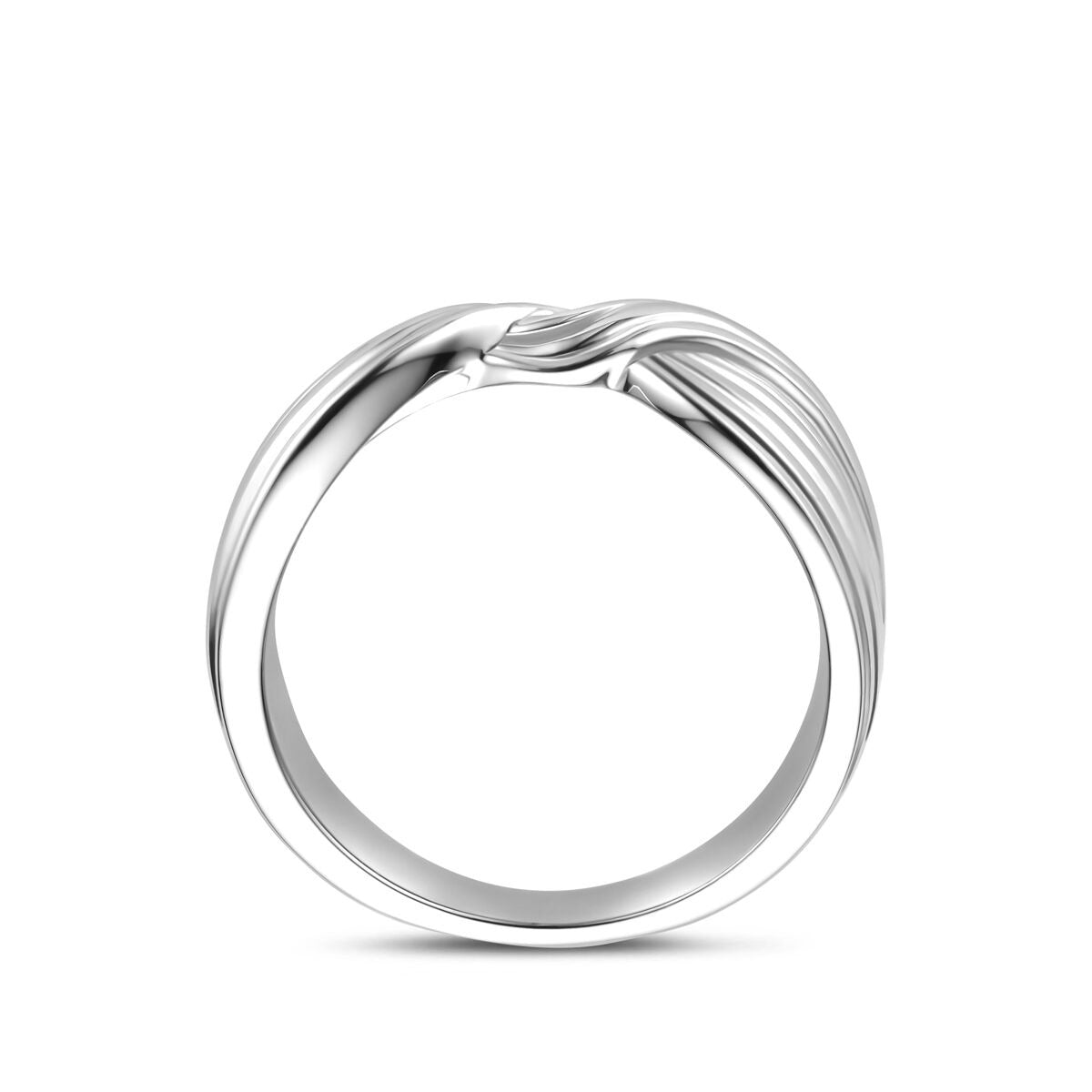 Anillo de mujer de plata - rodiado 925 plata