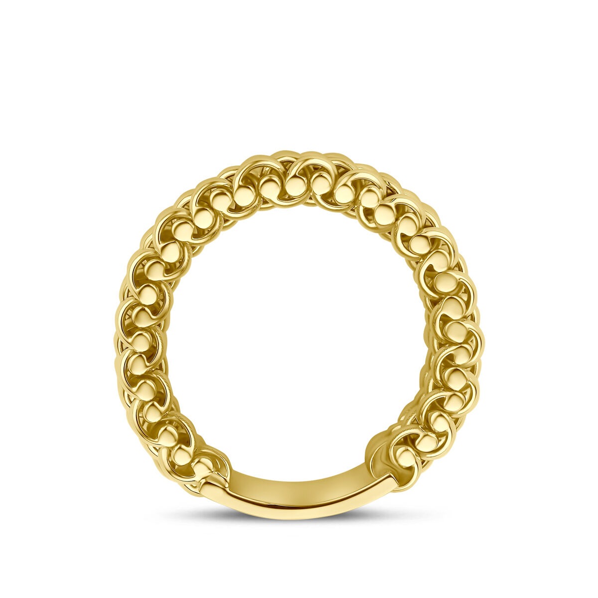 anillo de mujer de oro amarillo de 14k