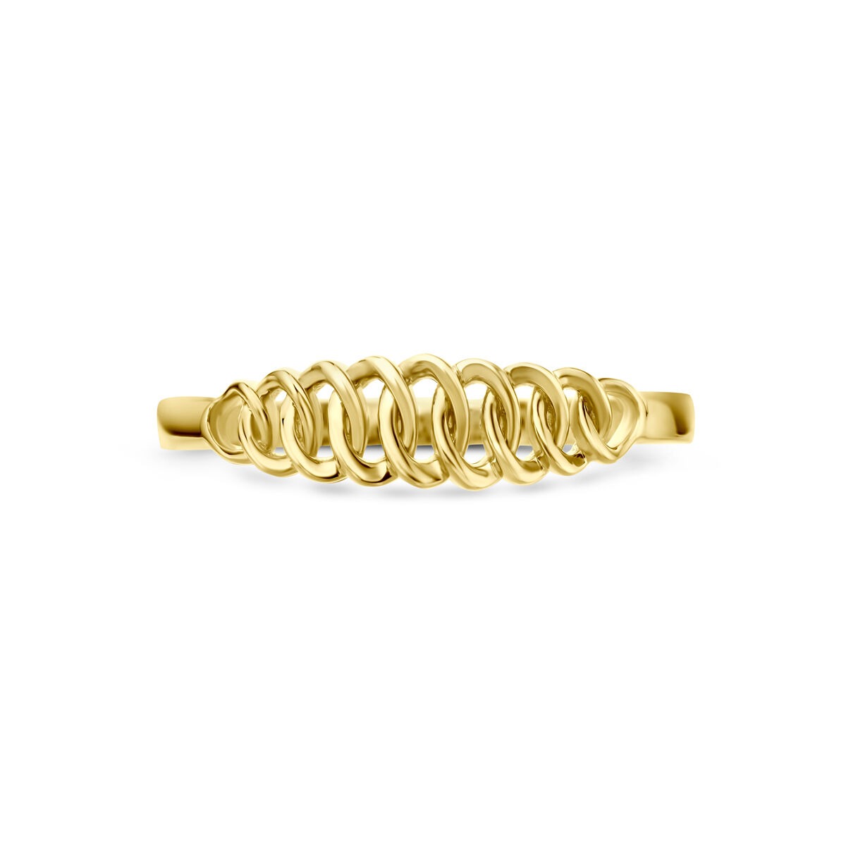 anillo de oro amarillo 4.5mm