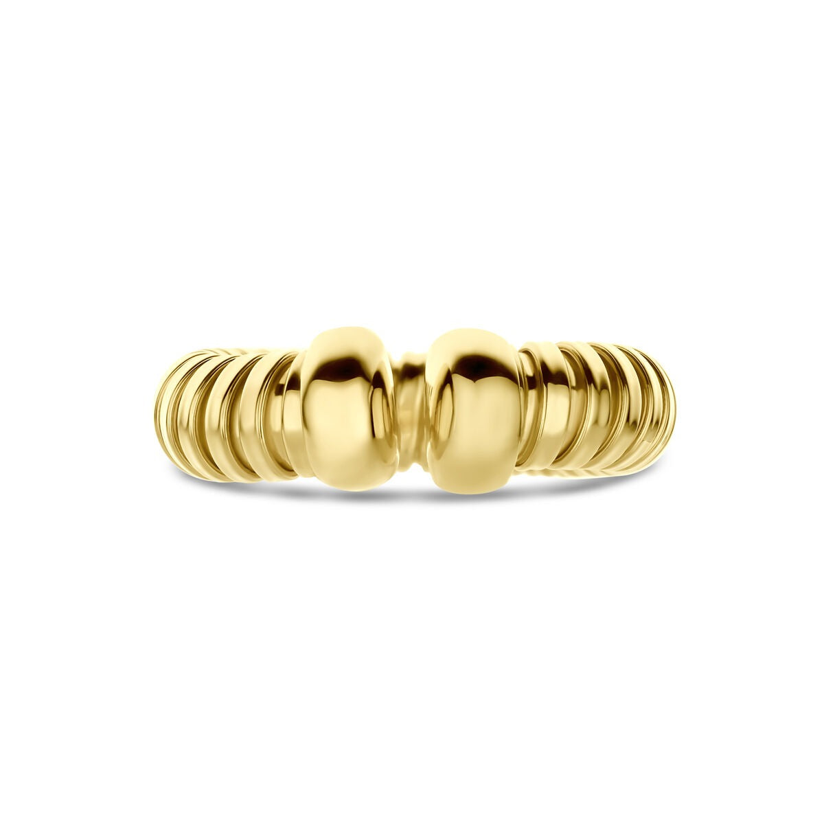 anillo de mujer de oro amarillo de 14k