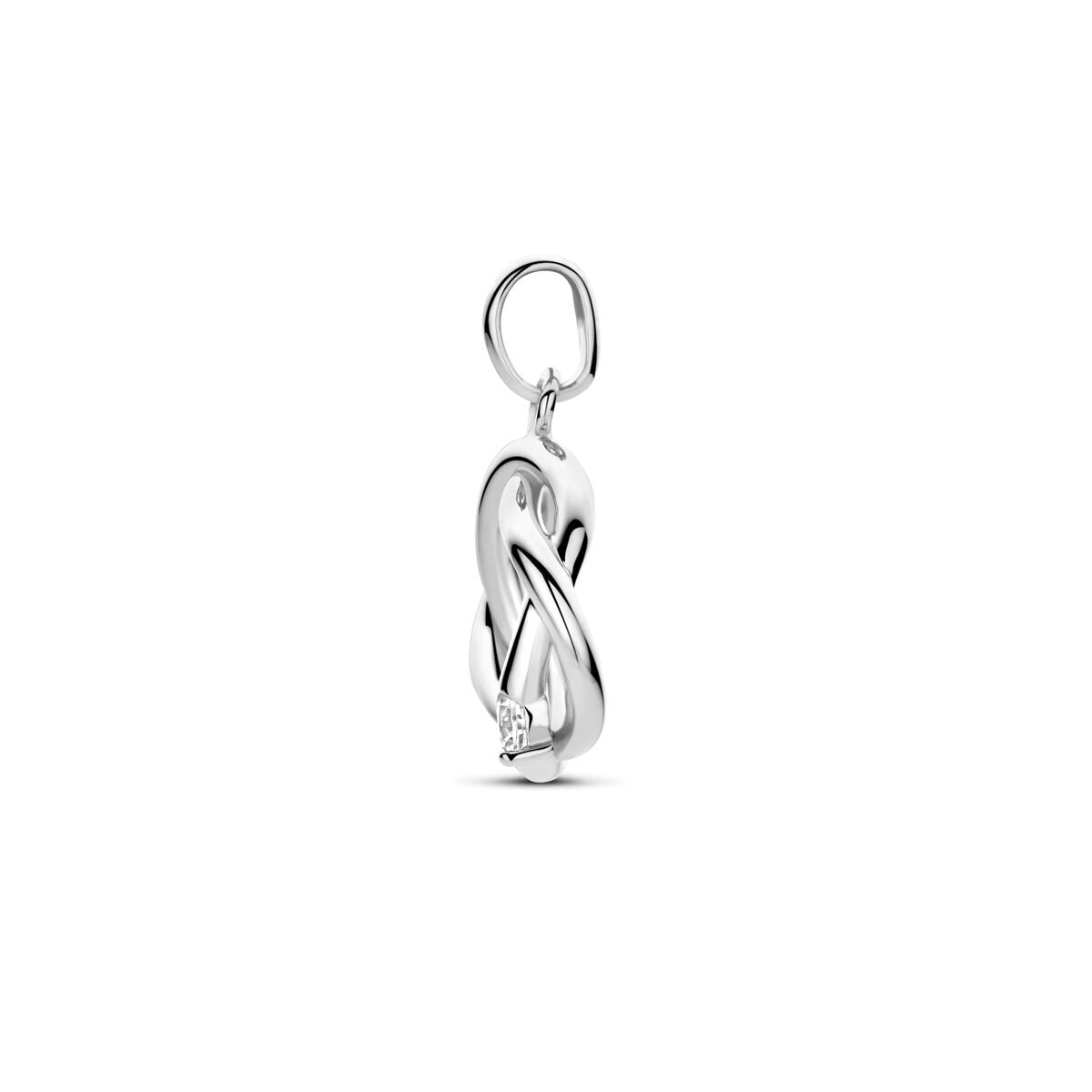 Colgante de plata con circonitas – plata 925 rodiada
