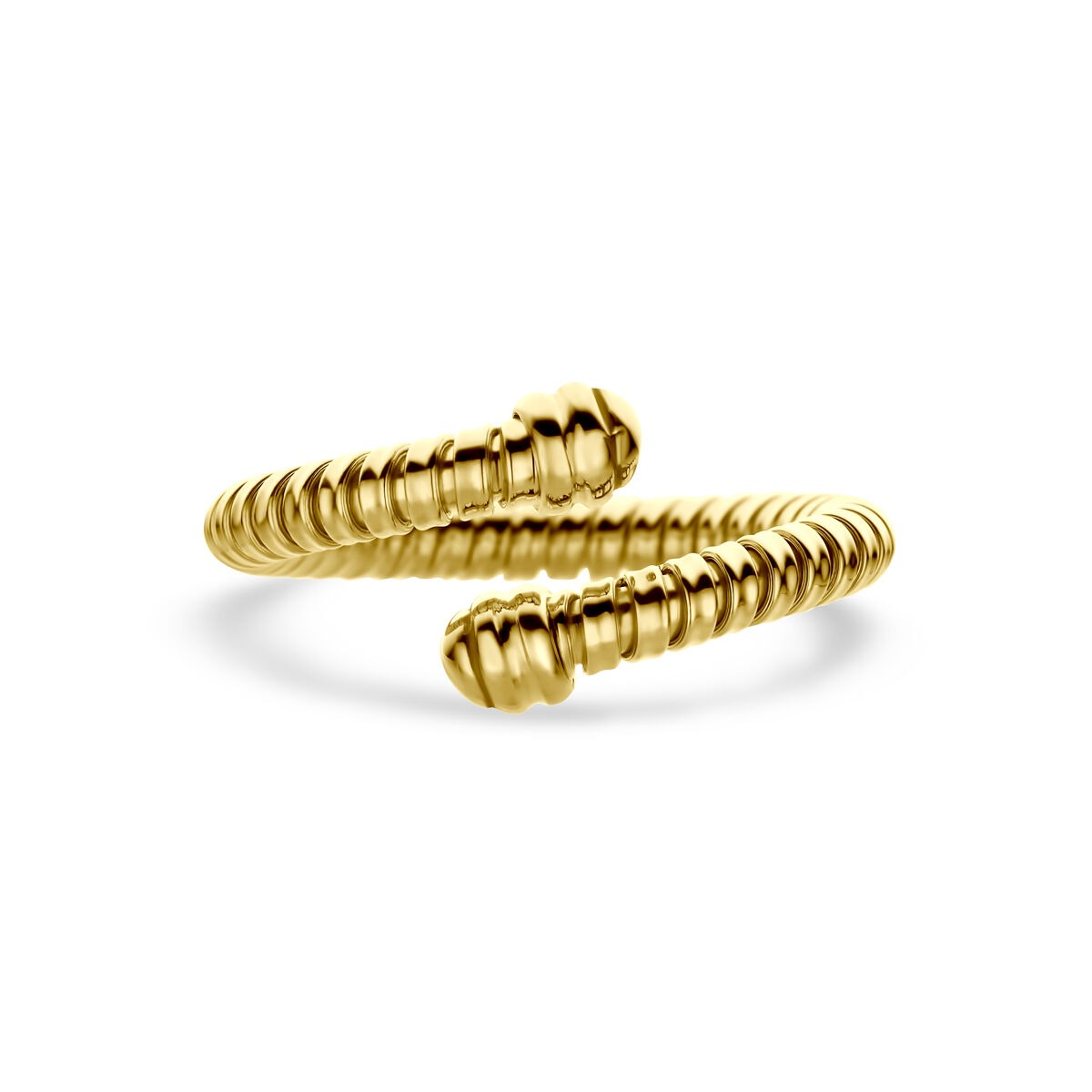 Anillo de oro amarillo 11 mm de mujer