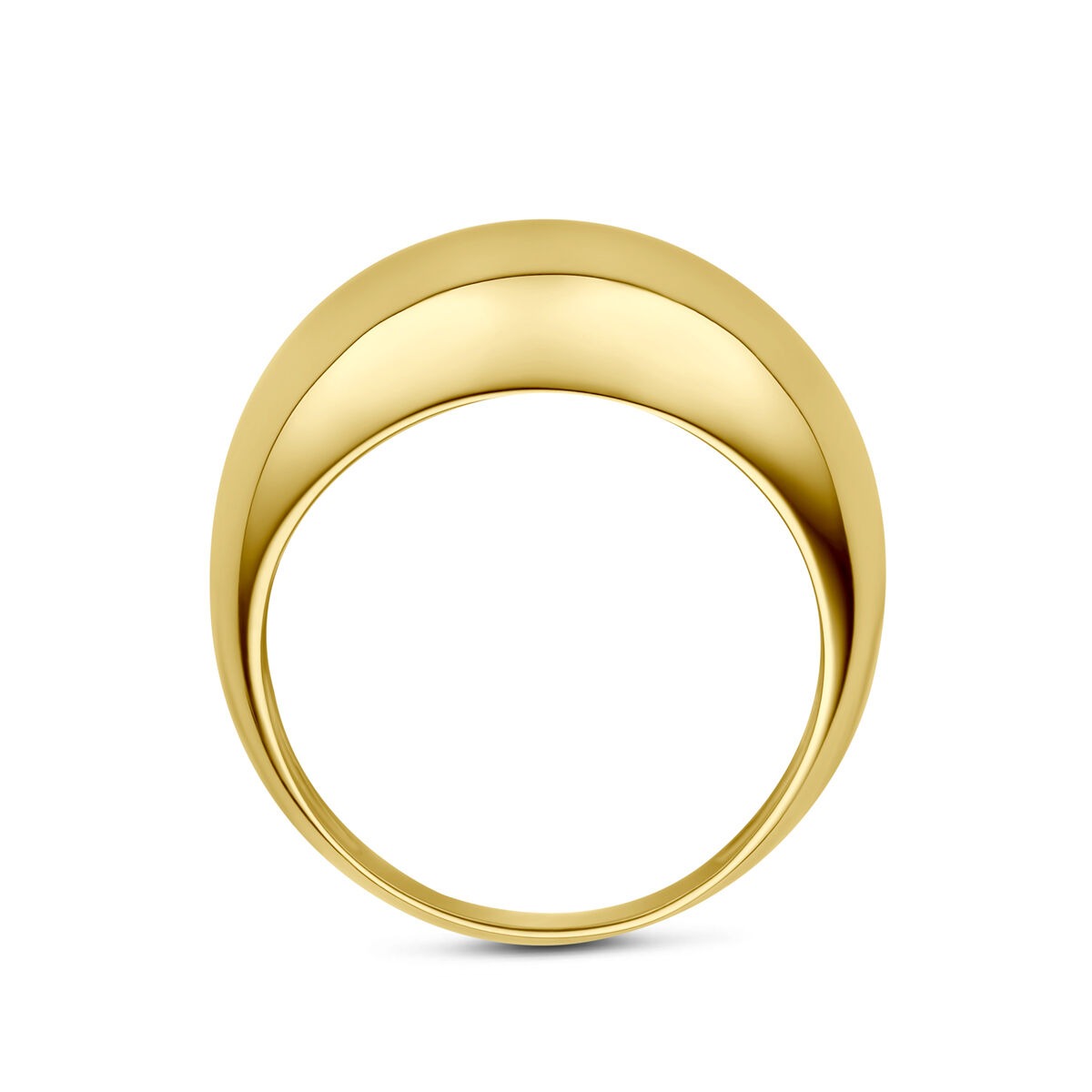anillo de mujer de oro amarillo de 14k