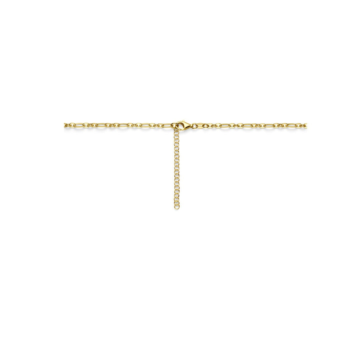 Collar chapado en oro con perlas de agua dulce y jade rosa - plata 925