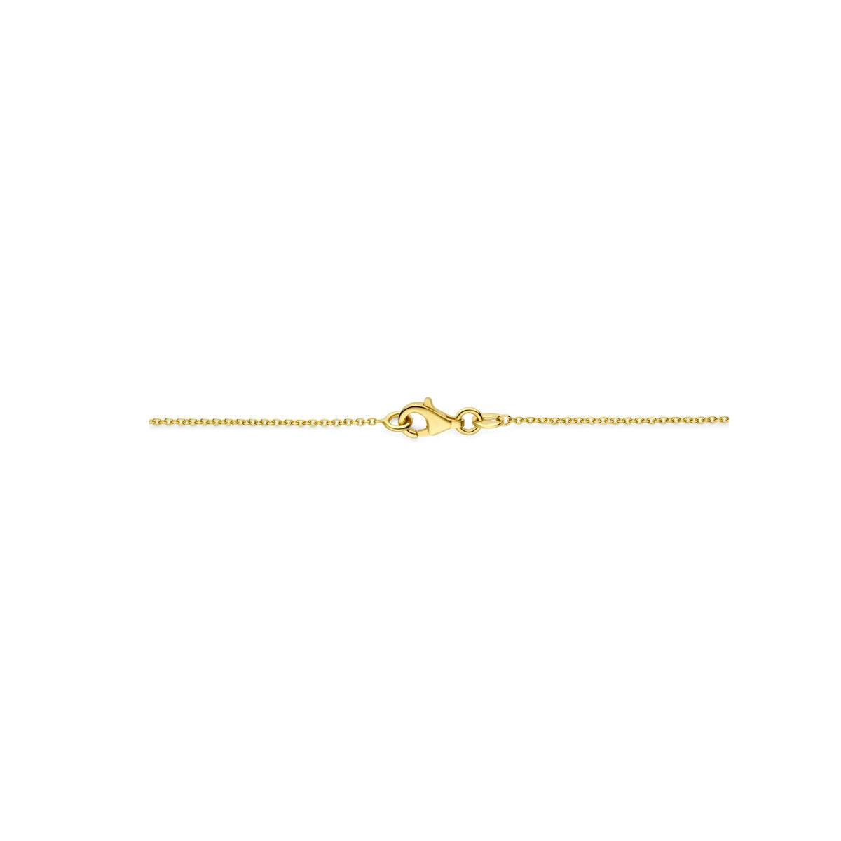 Collar de oro con topacio – 14k oro amarillo