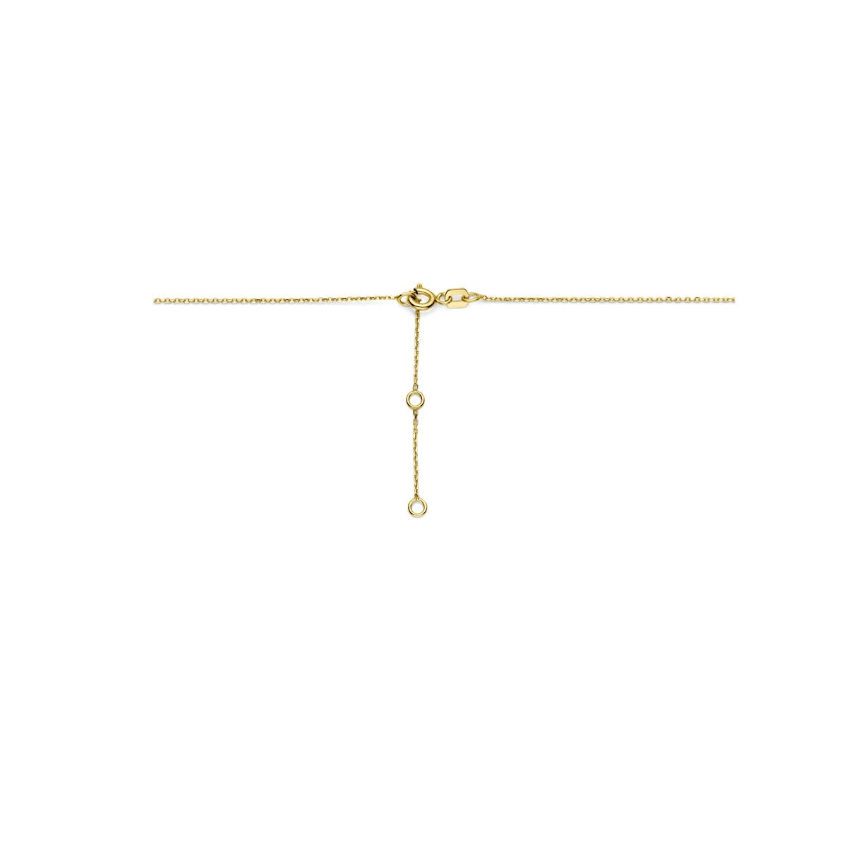 Collar de oro con circonitas – 14k