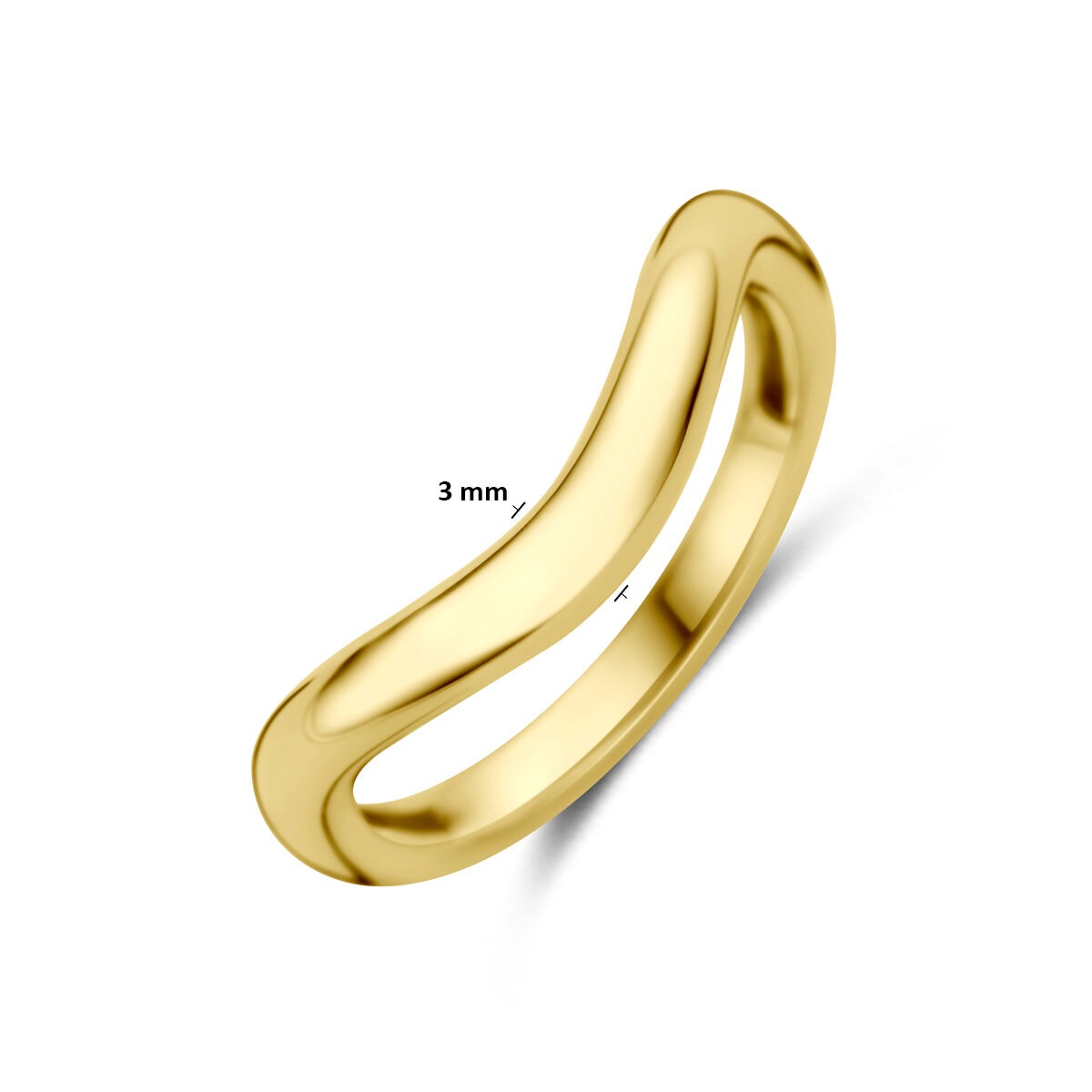 anillo de oro amarillo de 14k