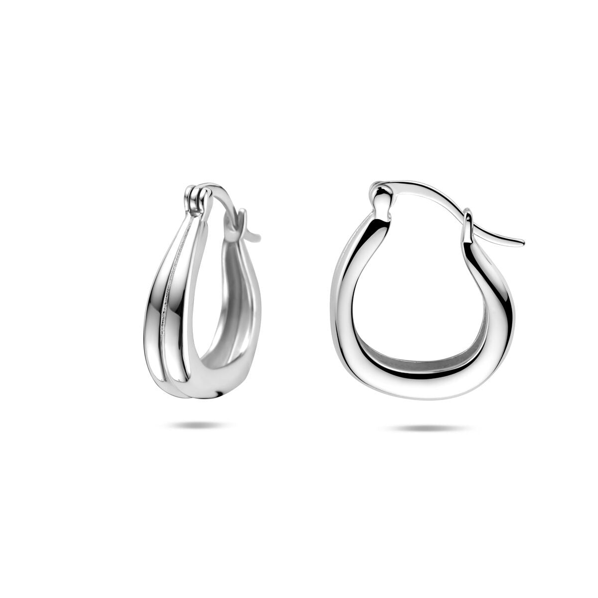 Aros de plata – rodiados en plata 925