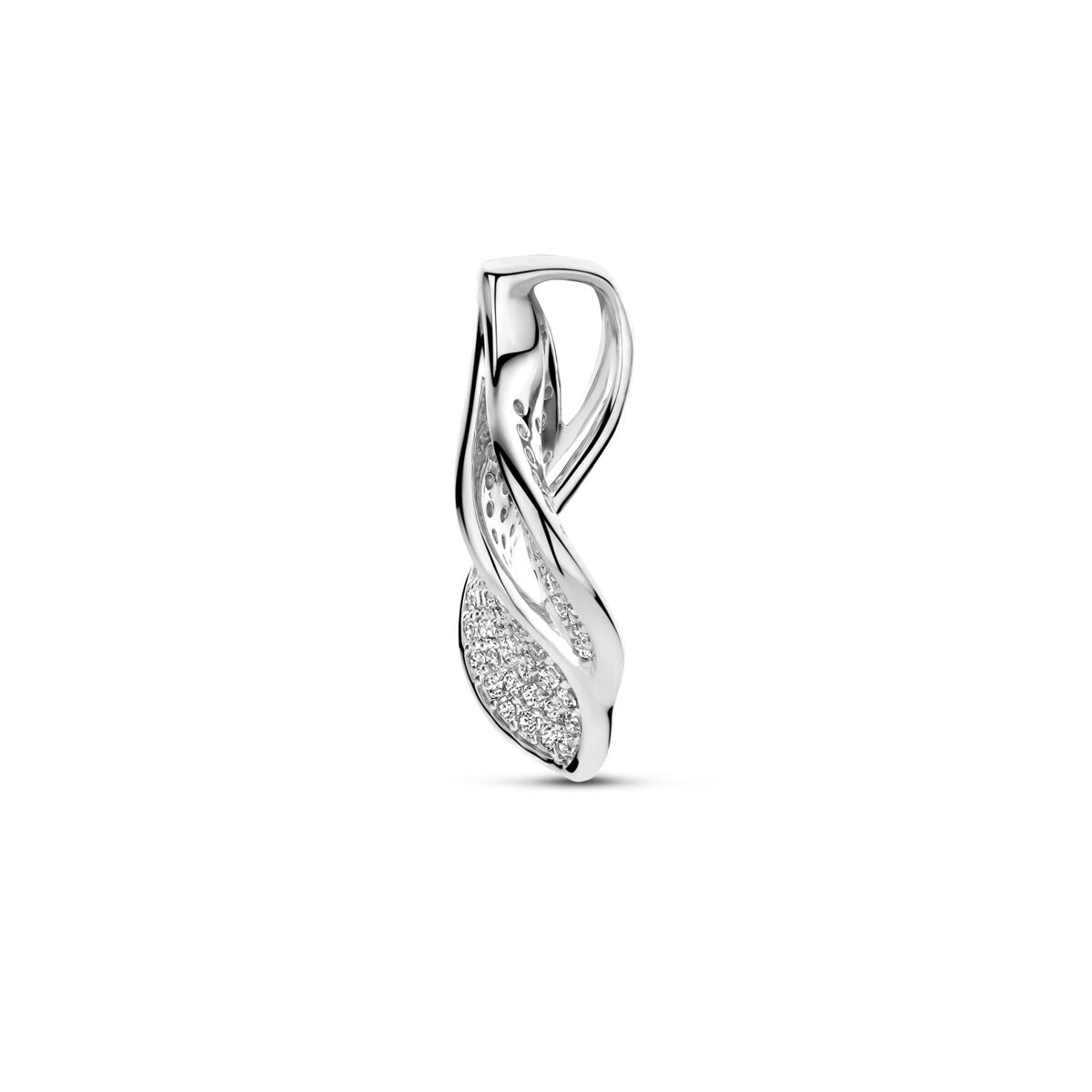 Colgante de plata con circonita - plata 925 rodiada