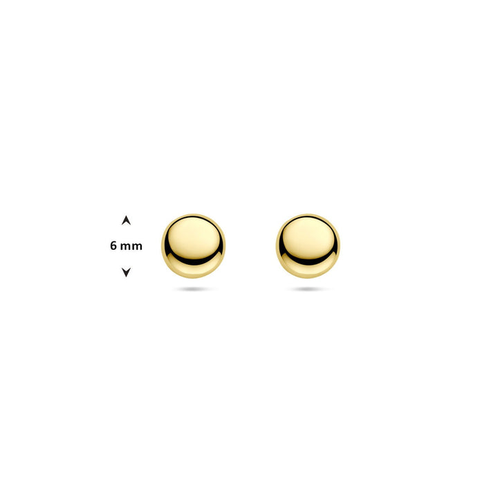 14k Geelgouden oorknoppen