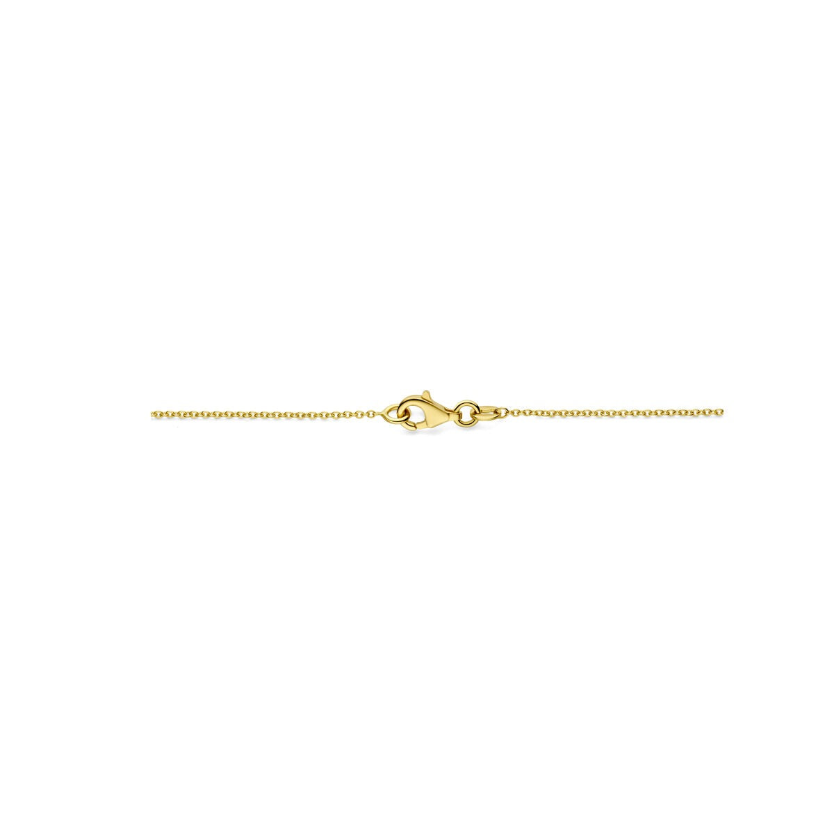 Collar de mujer con círculos – 14k oro amarillo