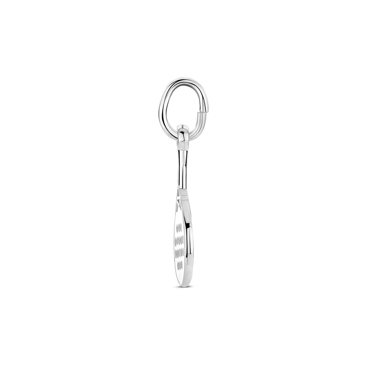 Colgante de pala de pádel en plata 925