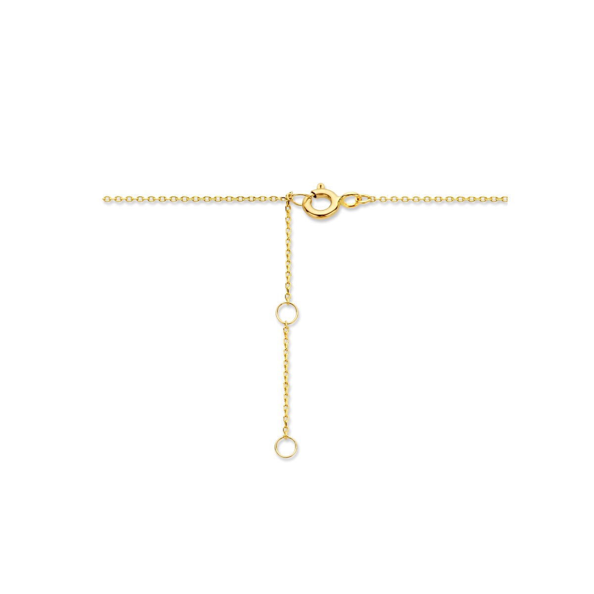 collar de oro amarillo ajustable (40–44 cm)