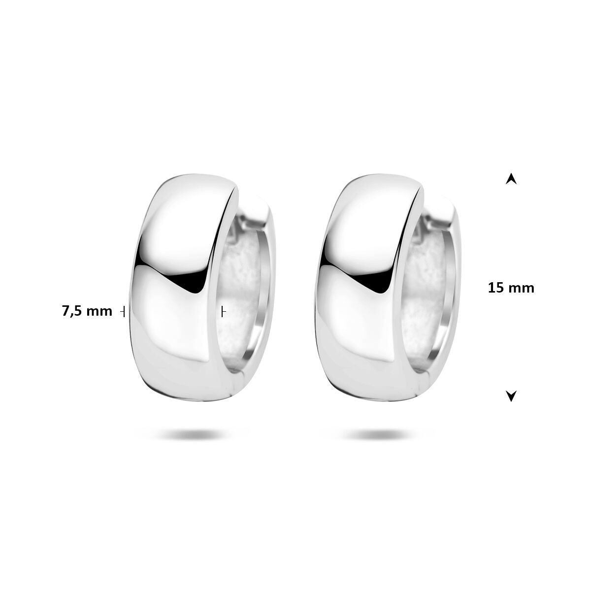 Aros de plata 925