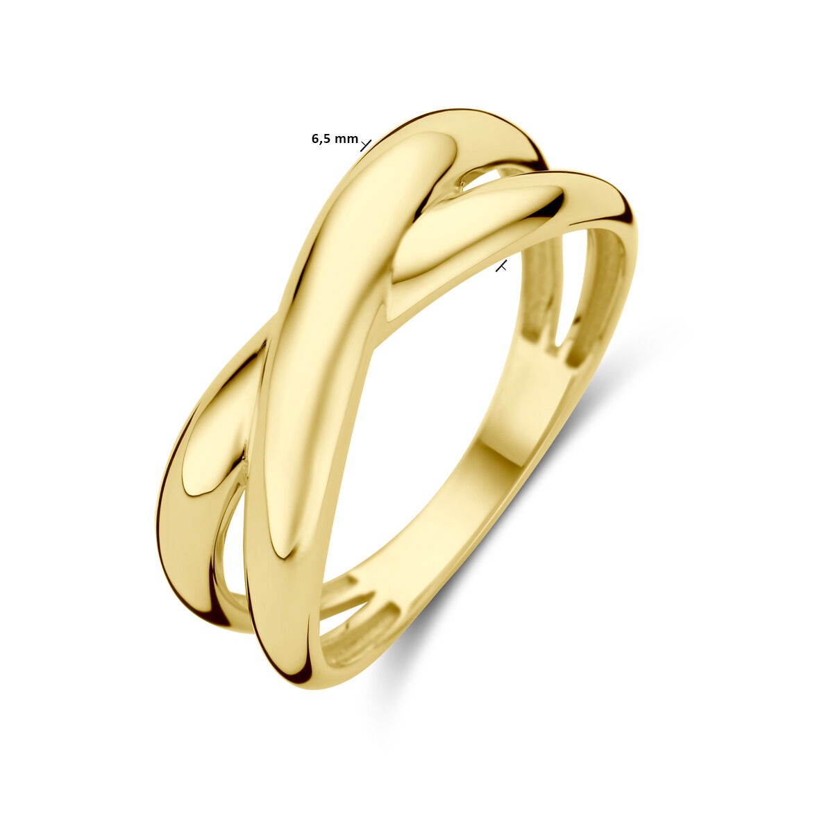 Anillo de oro amarillo de 9k