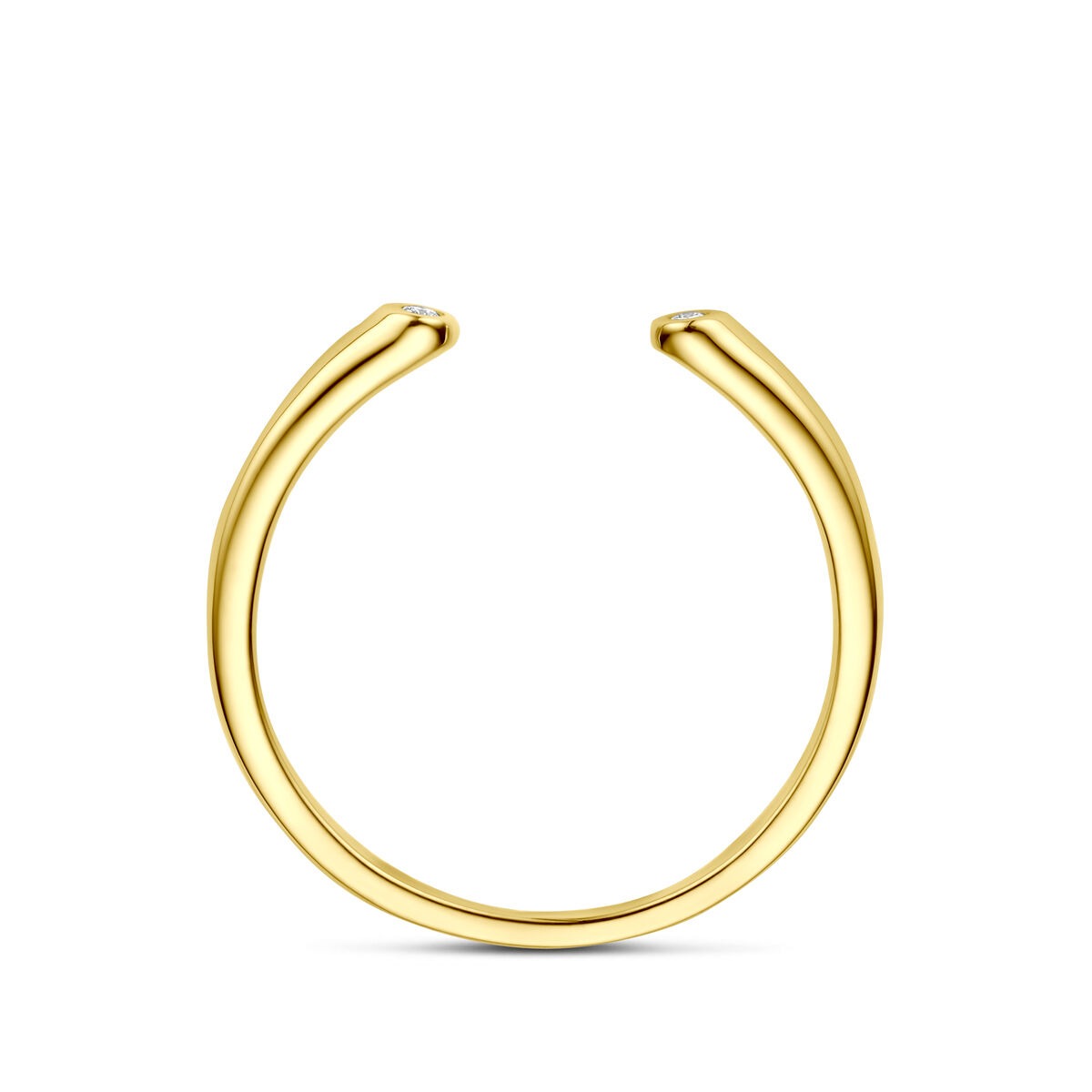 Anillo de oro con diamante – 14k