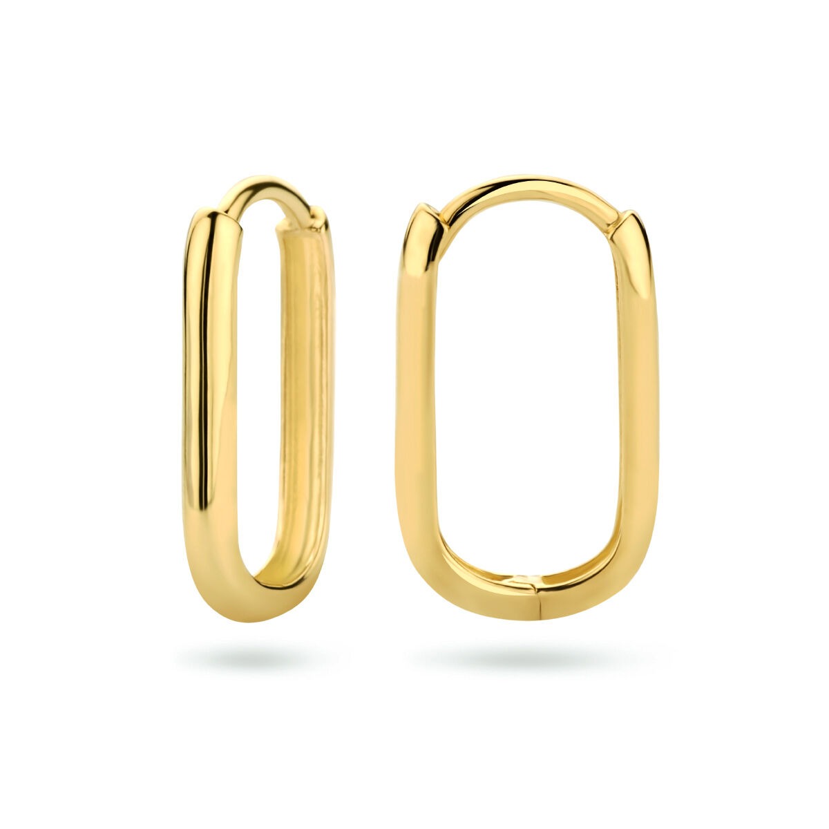 aros de oro amarillo de 9k 16 mm