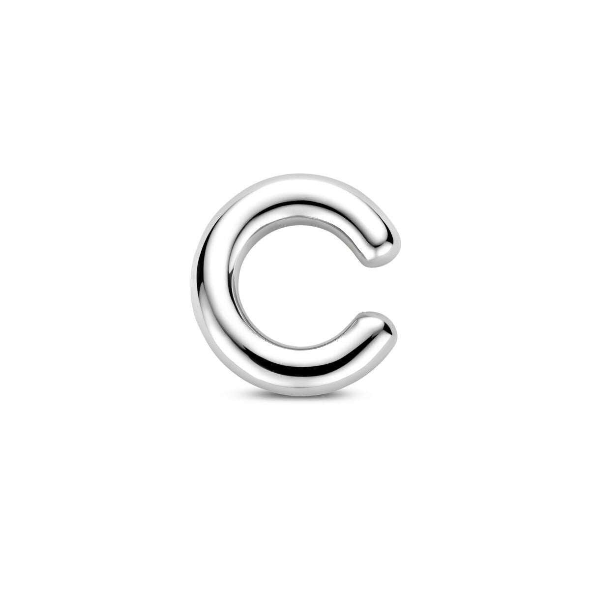 Ear cuff de plata 925 rodiado – diseño elegante