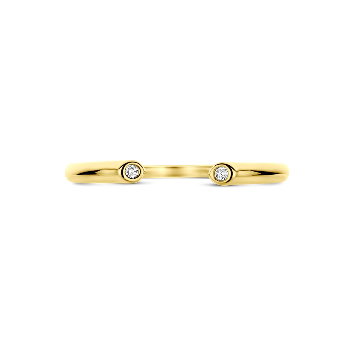 Anillo de oro con diamante – 14k