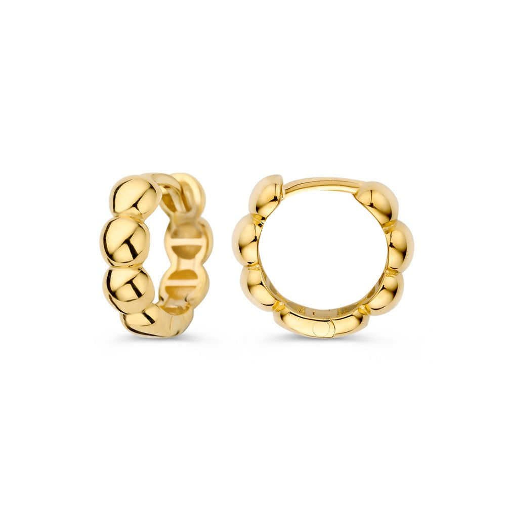 Aros oro amarillo