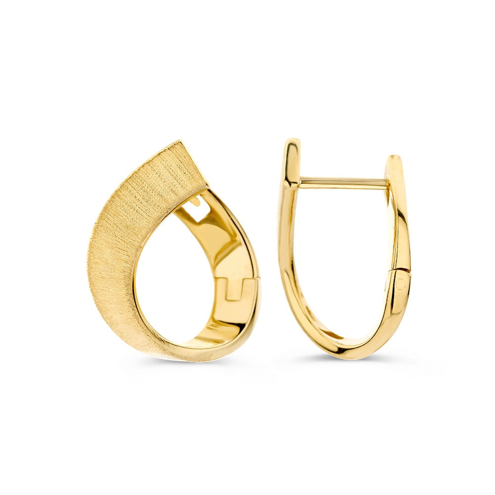 aros oro amarillo